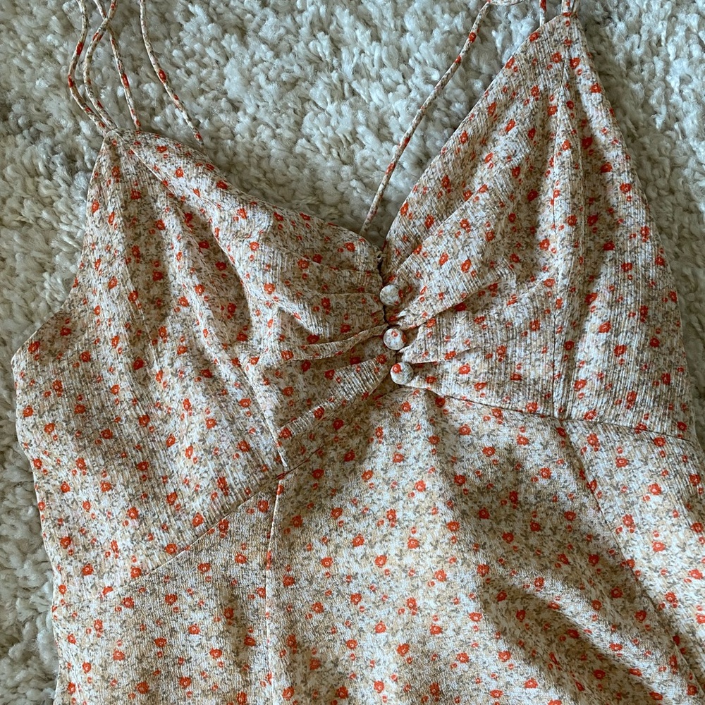 NWT Urban outfitters maxi ruffle dress